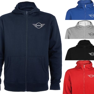 Mini Cooper Bluza z kapturem z polaru Kamizelka Motorsport Mężczyźni Kobiety Pomysły na prezenty urodzinowe Cadeau / Tuning Wyścigi Podróże Sport