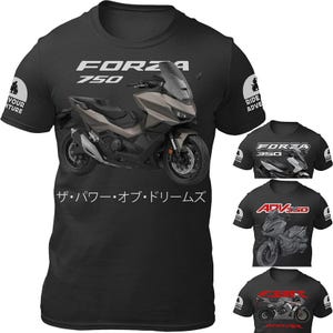 Motorbike Motorcycle T-shirt  / For Forza350 CBR600RR X-ADV ADV350 Forza750 Biker Gift ideas / Motorbiker Adventure Tuning Racing Motorsport