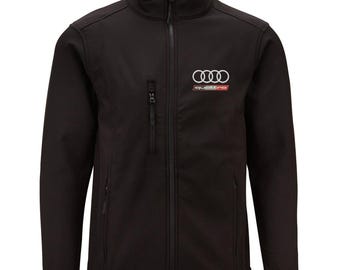 Motorsport softshelljack / streetwear cadeau-ideeën voor Audi Sport RS Tuning Racing-fans / JKAF4