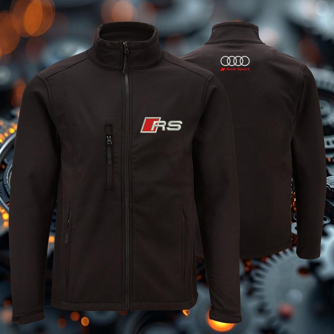 Motorsport Softshell Jacket / Streetwear Gift Ideas for Audi Sport S ...