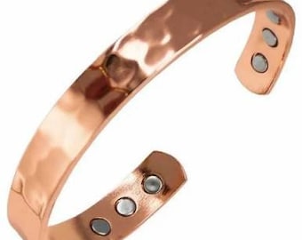 Copper Bracelet Ring Set Handmade Genuine Copper Jewelry