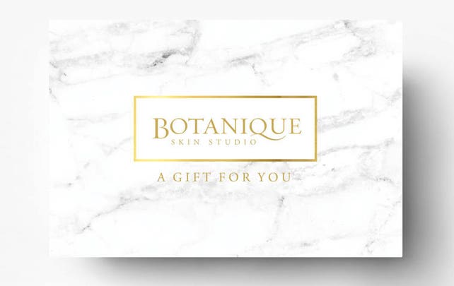 pre made gift card template spa gift certificate boutique etsy