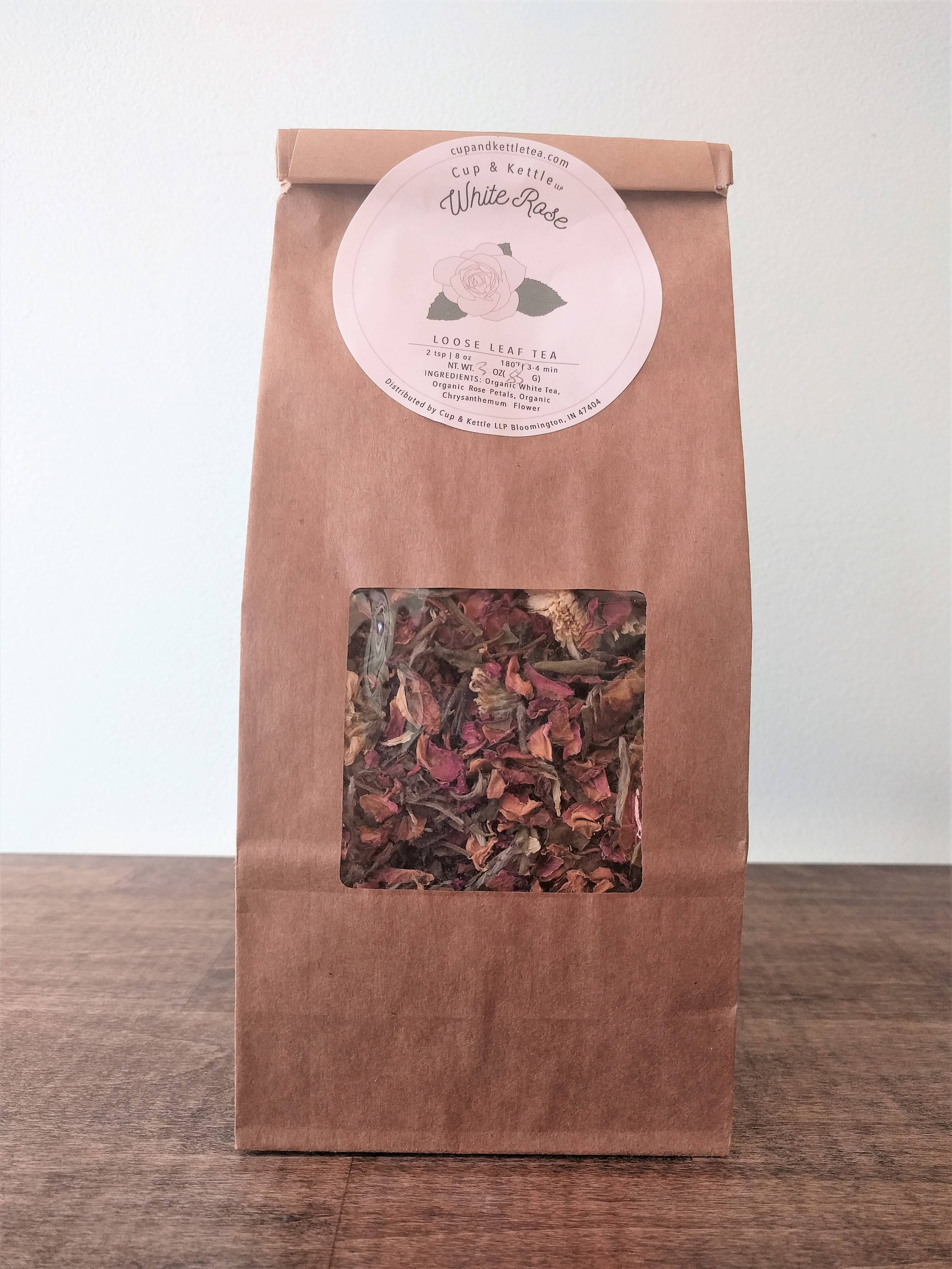 White Rose Tea / Light Tea / Loose Leaf Tea / Tea Bag / Tea / Etsy