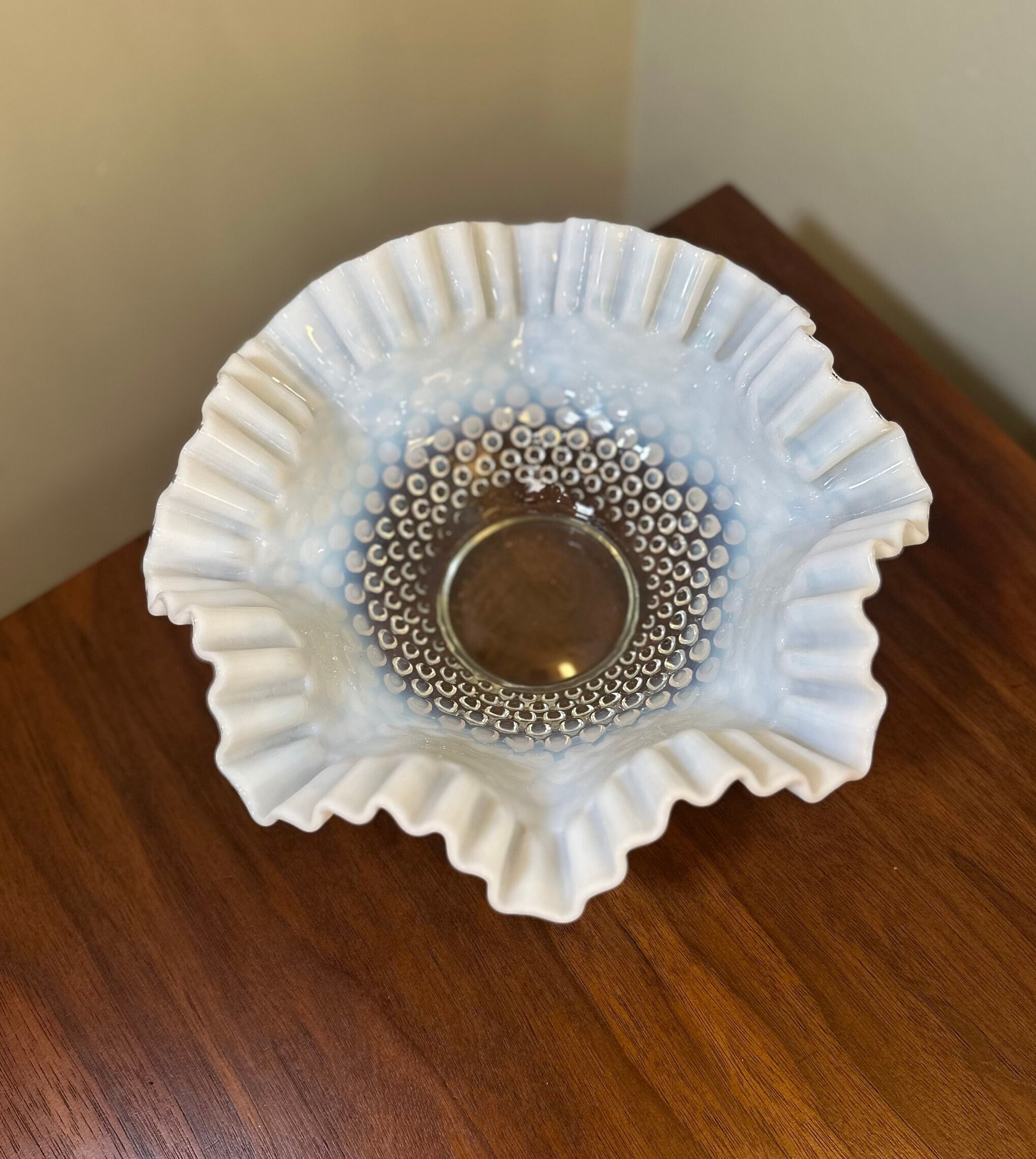 ヴィンテージ フェントン フレンチ オパールセント 3924 ボウル - Etsy