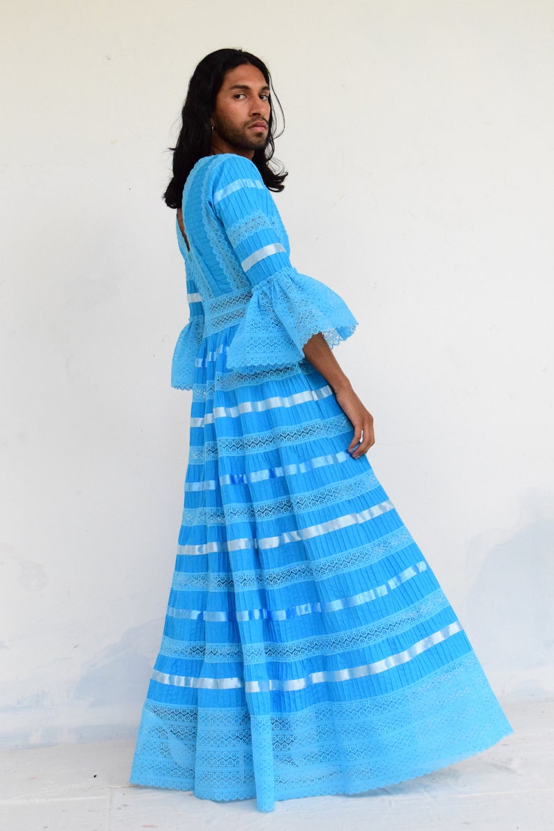 Vintage Dress. Mexican Dress. image 7