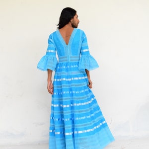 Vintage Dress. Mexican Dress. image 5