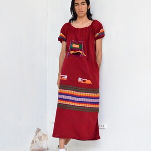 Vintage Mexican Dress. image 8