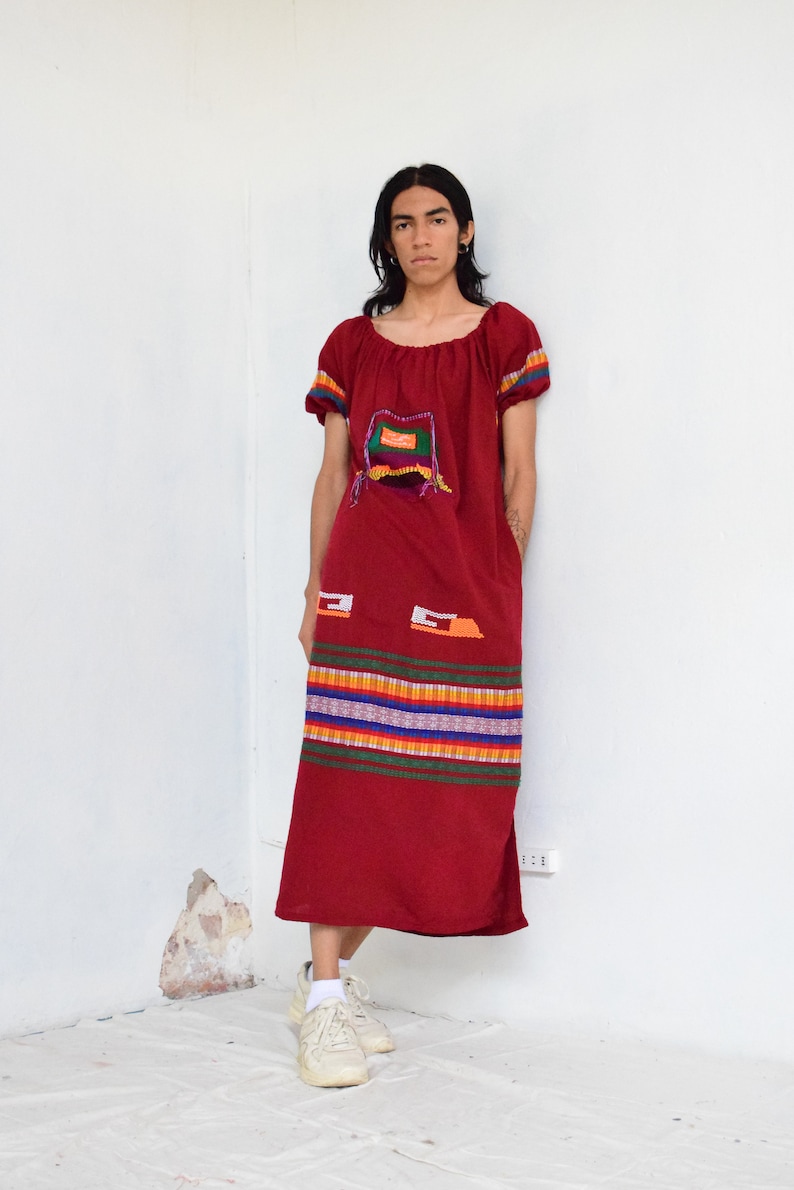 Vintage Mexican Dress. image 8