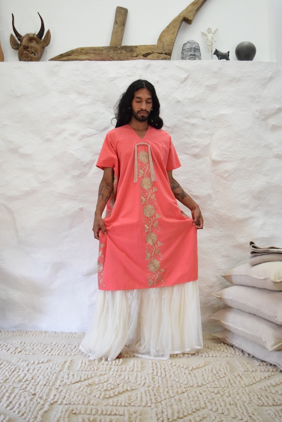 Mexican Embroidered Dress.