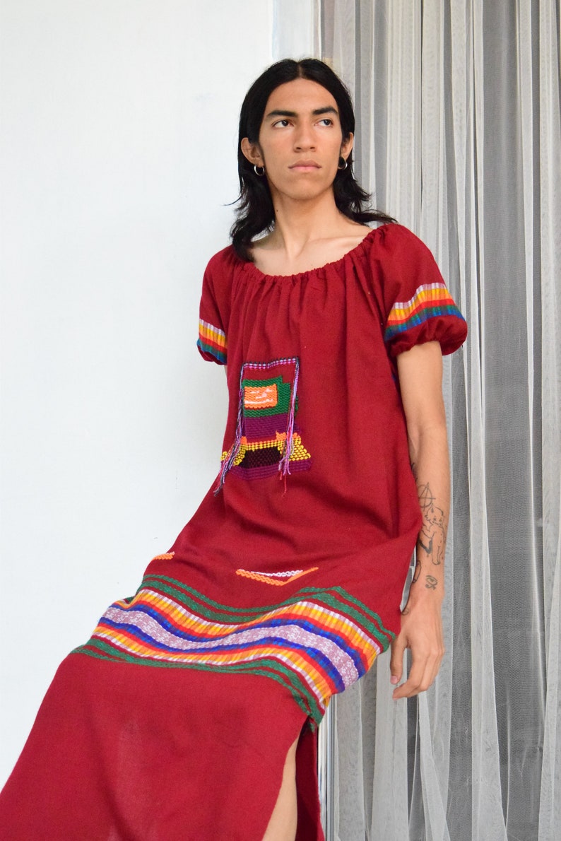 Vintage Mexican Dress. image 6