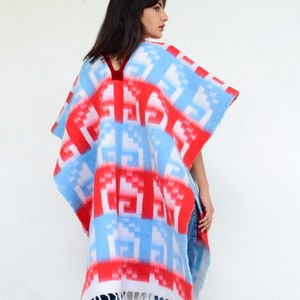 Vintage Mexican Poncho image 4