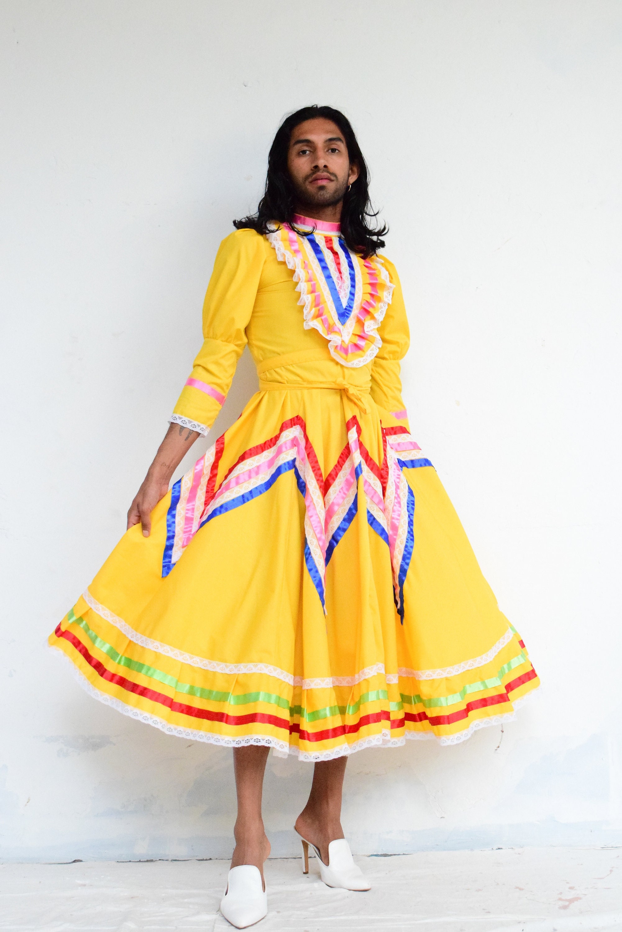Vintage mexikanisches Kleid - Etsy.de
