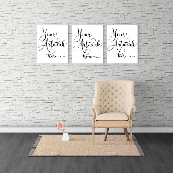 Canvas Mockup Chair Mockup Branding Etsy Shop Display Stock