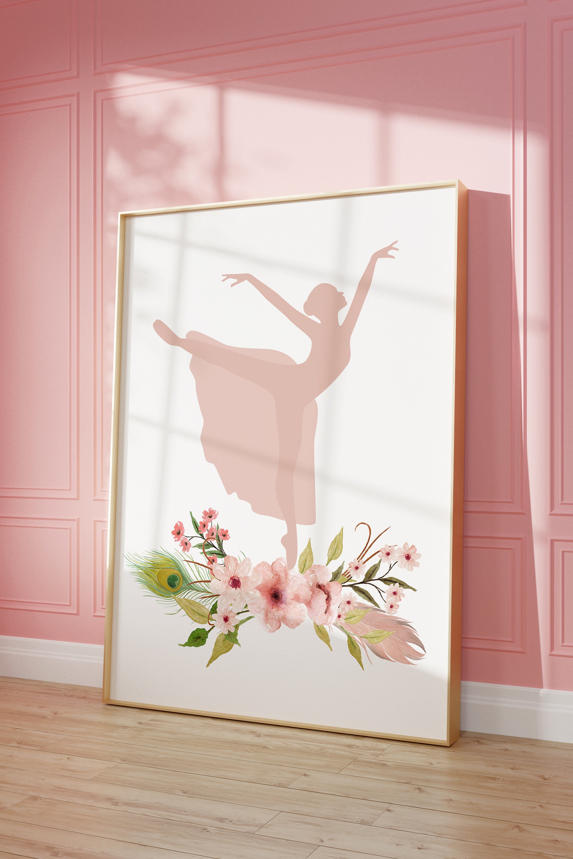 Printable Wall Art Ballerina Printable Nursery Decor - Etsy