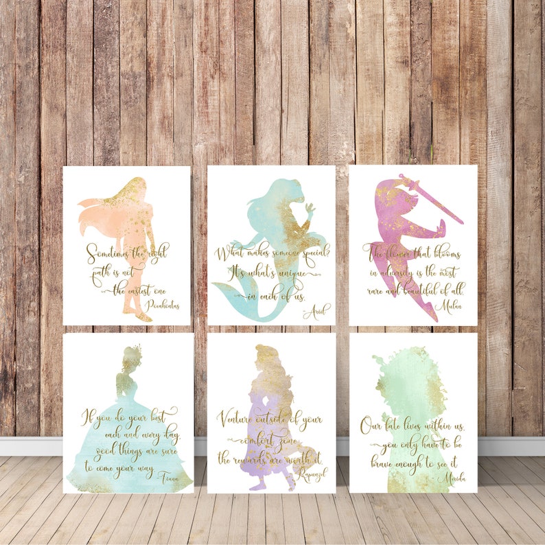 Instant Download Disney Nursery Wall Art Baby shower gift Etsy
