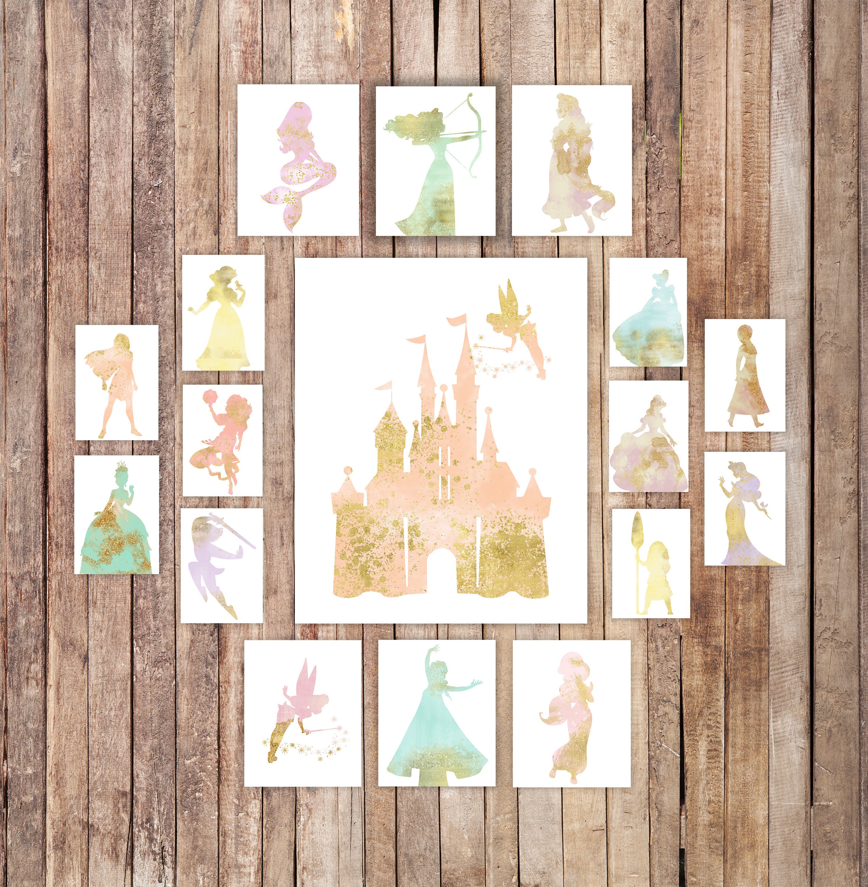 beauty and the beast nursery bedding