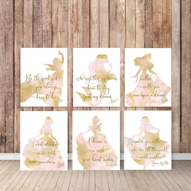 Instant Download Disney Nursery Wall Art Baby shower gift Etsy