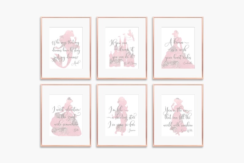 Instant Download Disney Nursery Wall Art Baby shower The Etsy