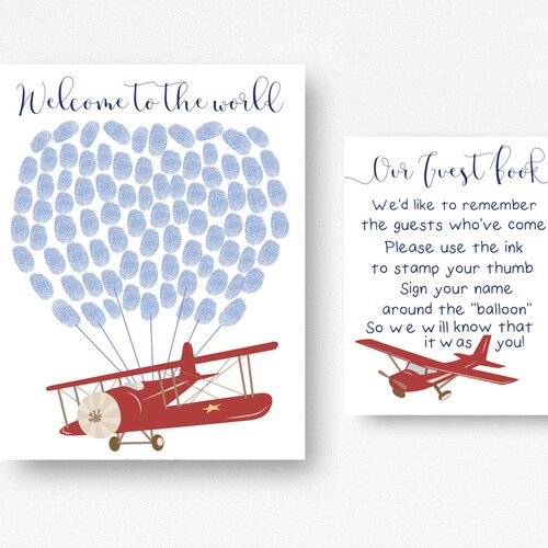 Landing Soon Airplane Baby Shower Personalized Shatterproof Etsy