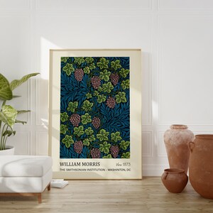 William Morris Print | Vintage Print Designs | Digital Prints | Botanical Wall Art | Printable Wall Art | Wall Decor | Vintage Posters | Art