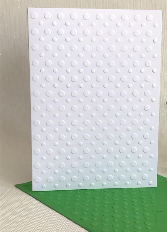 Petites maisons-Pack de 6 Blanc En Relief Vierge Cartes & couleur Enveloppes 