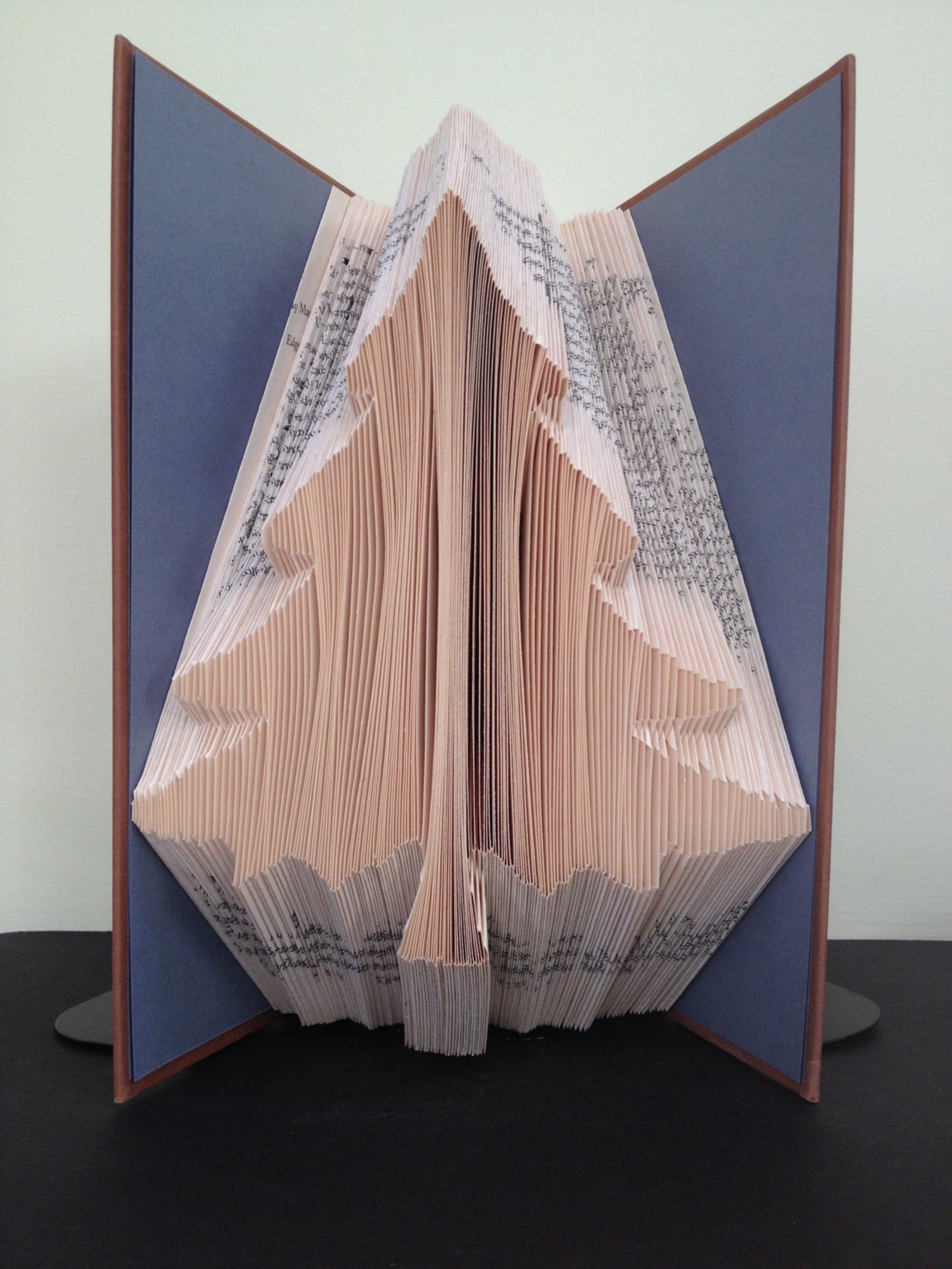 CHRISTMAS TREE Book Folding Pattern DIY Gift For Book Art Etsy UK christmas-tree-book-folding-pattern-diy-gift-for-book-art-etsy-uk