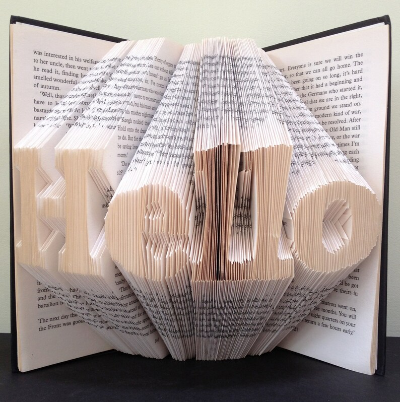 bookman alphabet book folding pattern diy template to make etsy