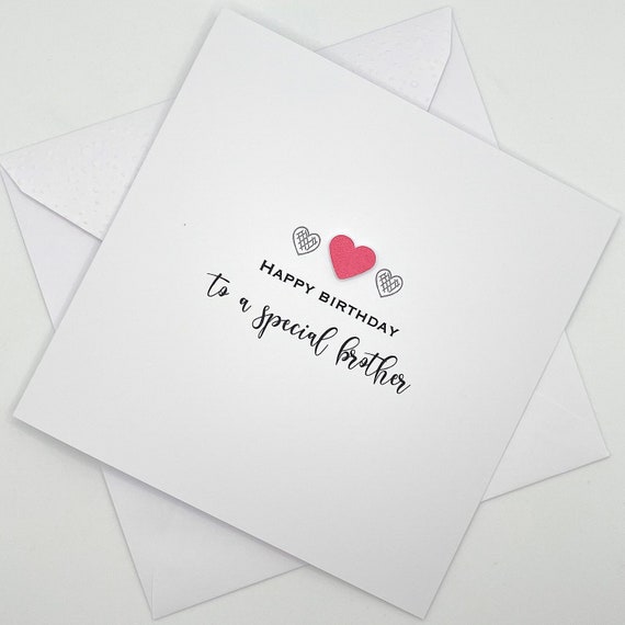 Handmade birthday cards for brother deals