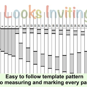 A CUSTOM WORD Book Folding Pattern in Brushstroke Alphabet. DIY template to make your own word. Full instructions. No measuring required image 5