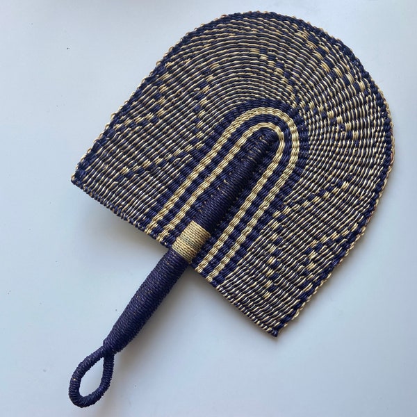 Handwoven Bolga fan|Handmade in Ghana|Decorative Hand fan