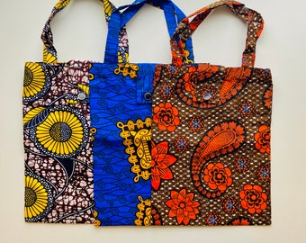 Ankara Tote bag|Mini tote bag|reusable bag