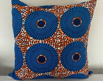 African wax print | Ankara Square Cushion Cover|throw cushion