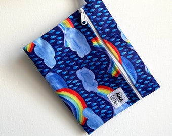 PUL Wet Bag/ Diaper / Nappy / Cloth Pad Bag- Mini- Single Pocket