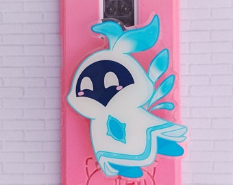Phone Grip Genshin Impact Venti true form Barbatos Phone Holder, Aesthetic Phone Charm, Kawaii fan-made Merchandise Galen