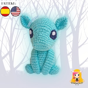 Amigurumi PATTERN crochet pattern incantation doe master school master magician  - PDF TUTORIAL in English (us terms) and Spanish Galencaixe