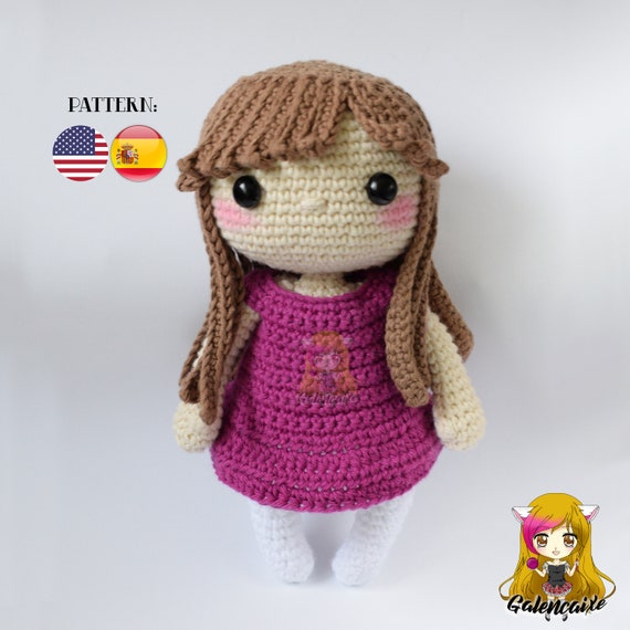 muñeca lily amigurumi