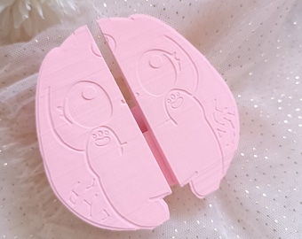 Pin Clutch Remover Bunny Pastel Pink for Enamel Pins - 3D Print Tool