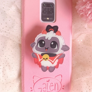 Handygriff Lamm Süßer Handyhalter, Ästhetischer Handyanhänger, Kawaii Kult Handygriff Galencaixe