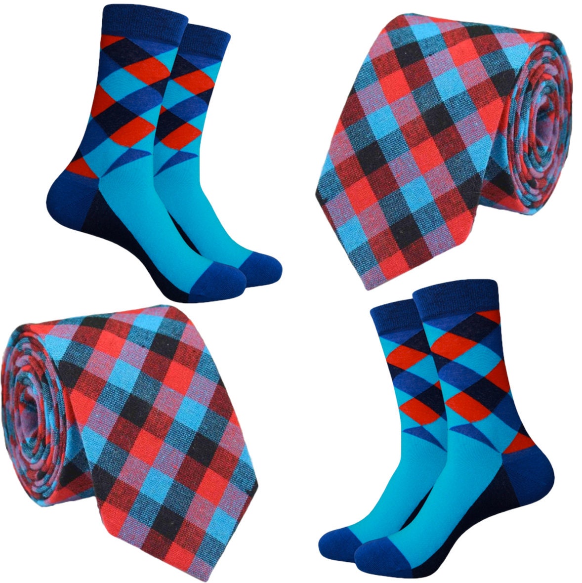 mens matching socks and ties