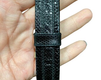 Finesse La Model Reptile Skin Belt - Etsy display picture 3