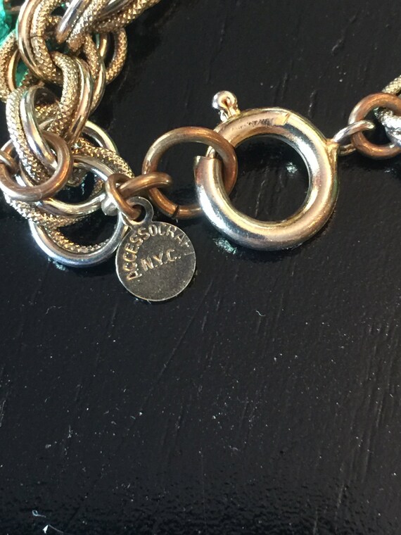 Accessocraft NYC charm bracelet Gem