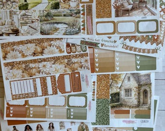 Matte! , country, weekly, Inspired, Themed, Planners Stickers Sets, Erin Condren, ECLP, Kikki K, PPP, Happy Planner, Filofax