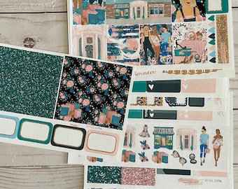 Matte! Boutique shopping, Weekly, Inspired, Themed, Planners Stickers Sets, Erin Condren, ECLP, Kikki K, PPP, Mambi, Happy Planner, Filofax