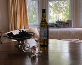 18th Century flip top oak wine table