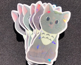 Studio Ghibli Cat Stickers- Totoro