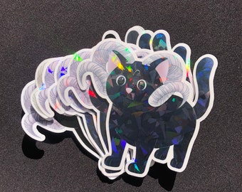 Zodiac Sign Cat Stickers- Aries