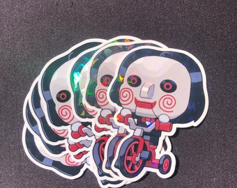 Chibi skräckklistermärken - Saw