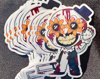 Chibi skräckklistermärken - Terrifier