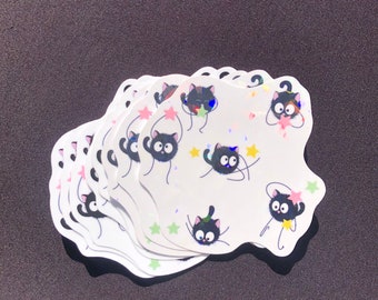 Studio Ghibli Cat Stickers- Soot Sprites