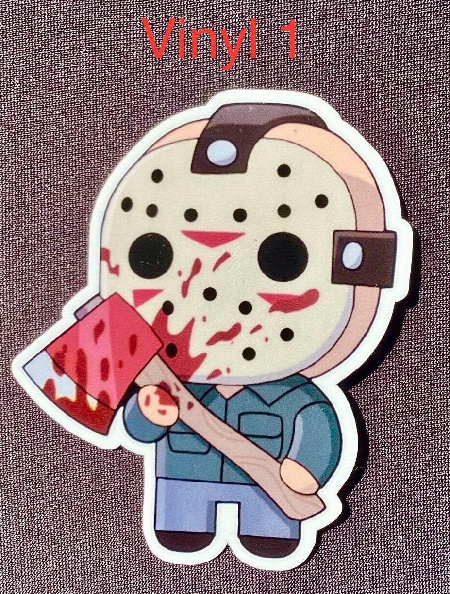 Chibi Horror Stickers- Jason Voorhees - Etsy